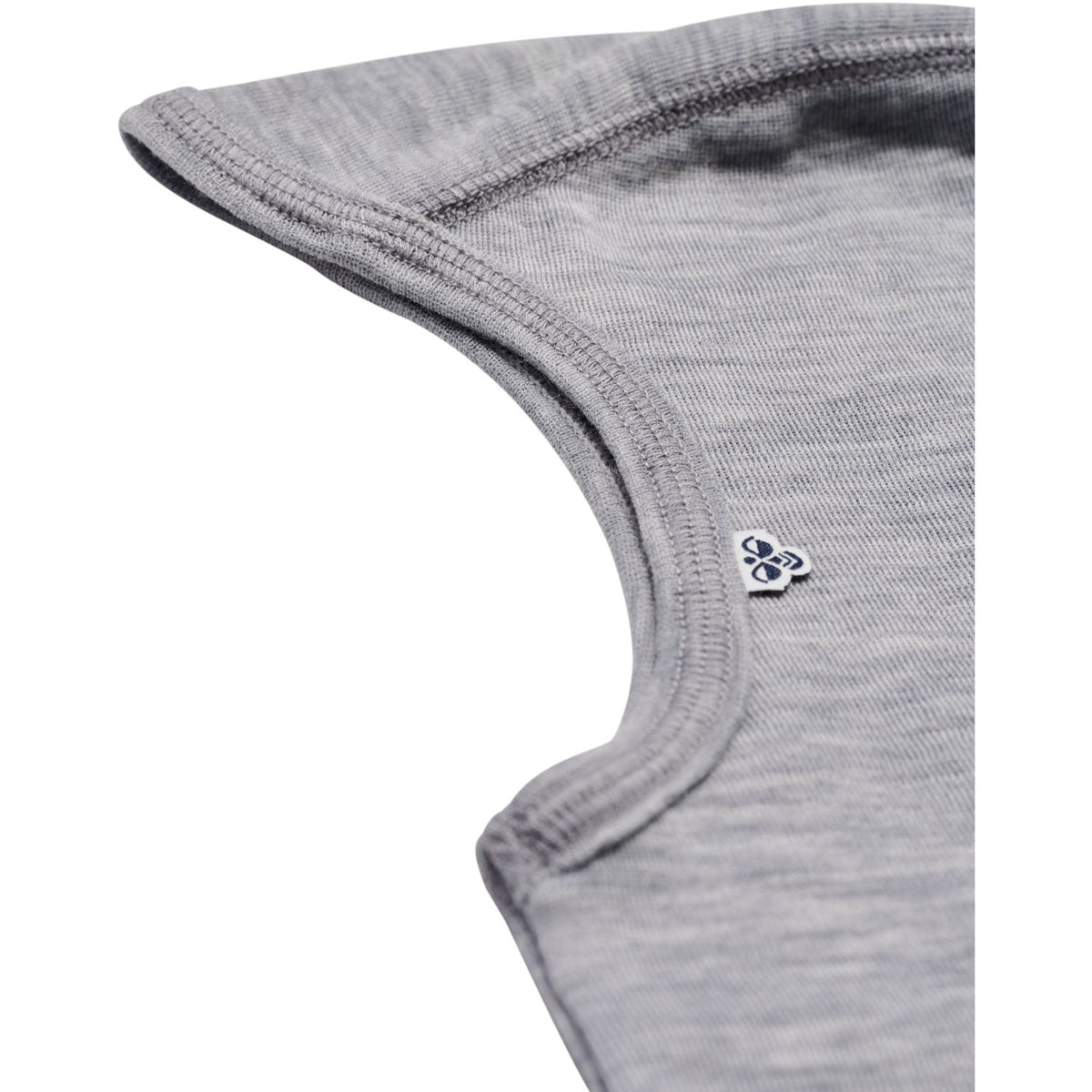 Hummel Grey Melange Mini Wool Rib Balaclava