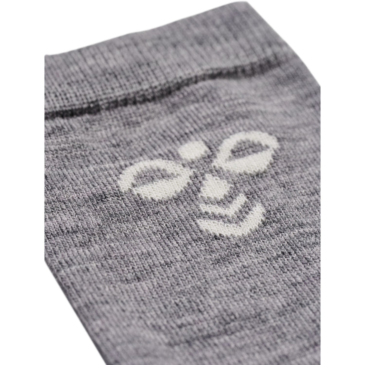 Hummel Grey Melange Jr Wool Socks