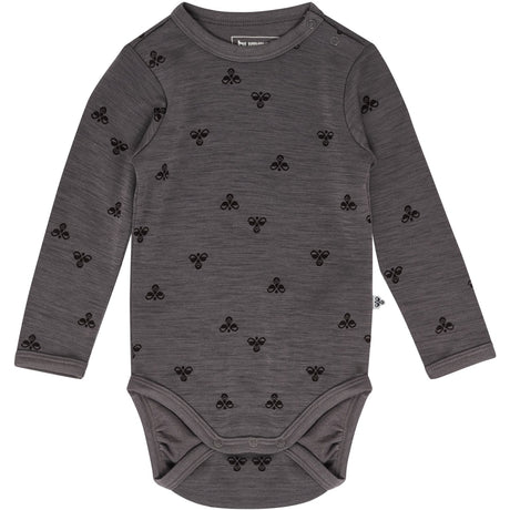 Hummel Charcoal Gray Mini Wool Body L/S