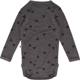 Hummel Charcoal Gray Mini Wool Body L/S