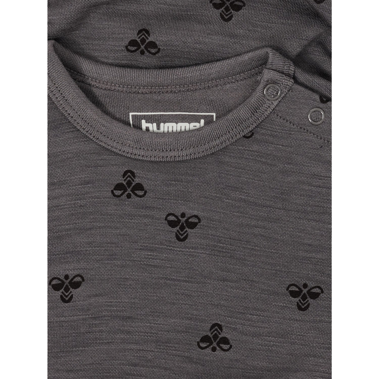 Hummel Charcoal Gray Mini Wool Body L/S