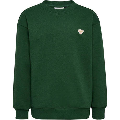 Hummel Dark Green Jr Loose Crewneck Bee