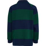 Hummel Dress Blues Jr Loose Striped Polo L/S