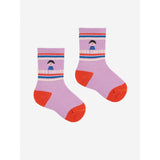 Bobo Choses Lavender Game Pawns Short Socks
