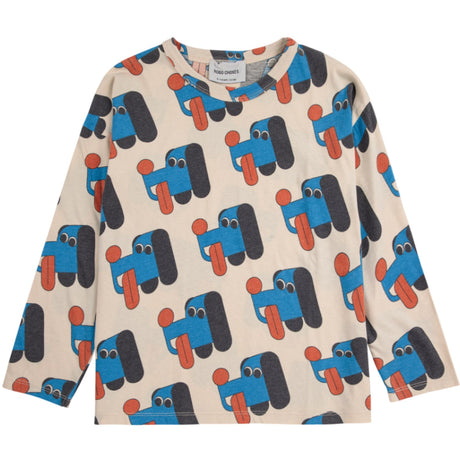 Bobo Choses Offwhite Doggy Mate All Over T-Shirt