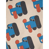 Bobo Choses Offwhite Doggy Mate All Over Zipped Hoodie