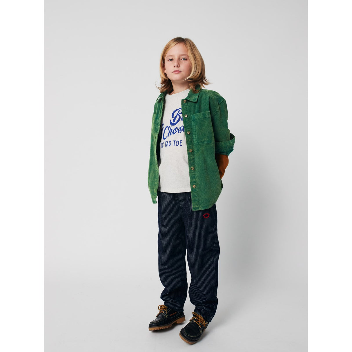 Bobo Choses Brown Go Bobo Ranglan Sleeves T-Shirt