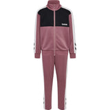 Hummel Wistful Mauve Colorblock Tracksuit