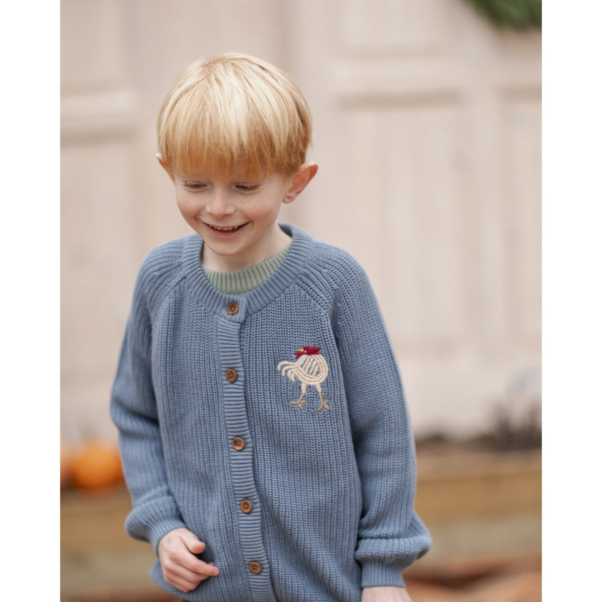 Hanevild Blue Blizzard Kaj Cardigan
