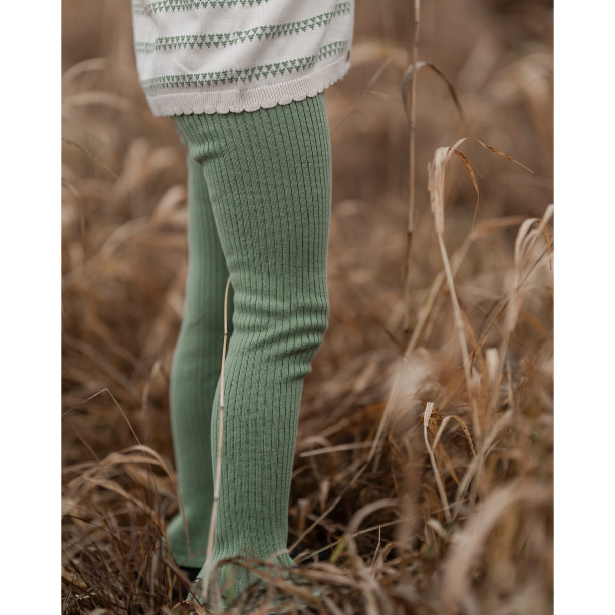 Hanevild Shale Green Tilde Pants
