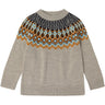 FUB Oat Melange Fair Isle Sweater