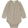 FUB Oat Melange Baby Rib Body