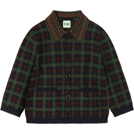 FUB Dark Navy Felted Jacket