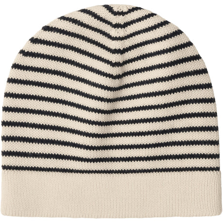 FUB Ecru/Dark Navy Hat