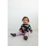 FUB Dark Navy Baby Jaquard Sweater