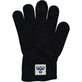 Hummel Black Knit Gloves 2-Pack