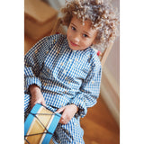 Flöss Bee Blue Check Olivian Shirt