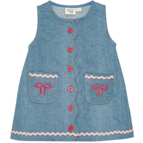 Flöss Mid Blue Rinse Hazel Dress