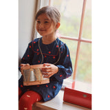 Flöss Mid Blue Heart Amee Dress