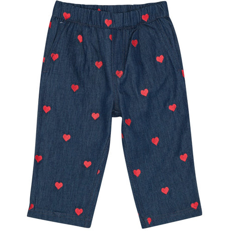 Flöss Mid Blue Heart Amee Pants