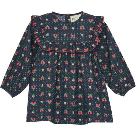 Flöss Navy Space Berry Sofia Dress
