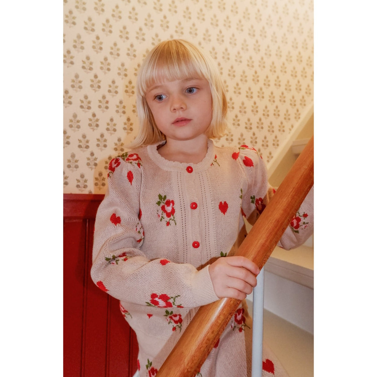 Flöss Soft Pink Amelia Cardigan