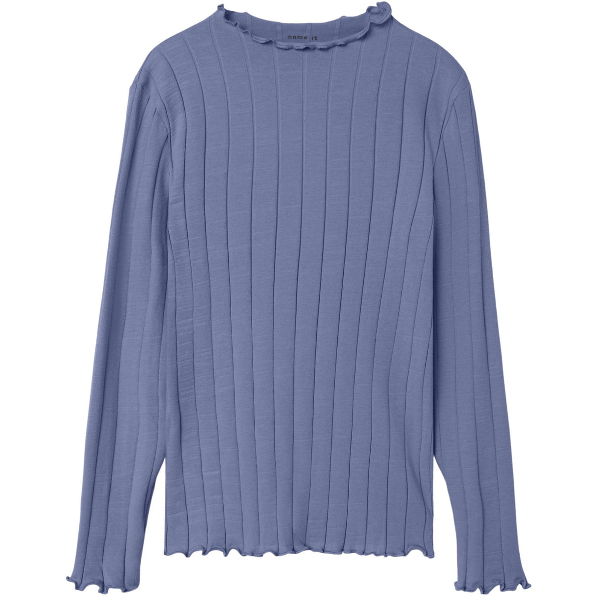 Name It Blue Ice Nkfnoline Ls Slim Top Noos