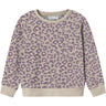 Name It Summer Sand Leo Nmfdavina Ls Sweat Fleece Bru Noos