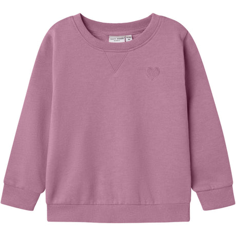 Name It Mauve Orchid Nmfvima Ls Sweat Bru Noos