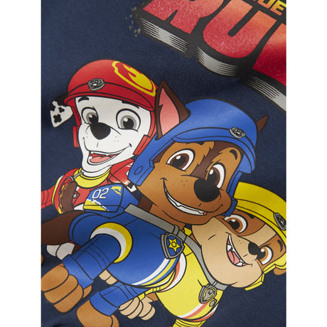 Name It Insignia Blue Nmmsteffen Paw Nreg Sweat Bru Noos Cplg