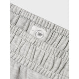 Name It Light Grey Melange Nkmmallo Straight Sweat Pants Bru Noos