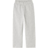Name It Light Grey Melange Nkmmallo Straight Sweat Pants Bru Noos