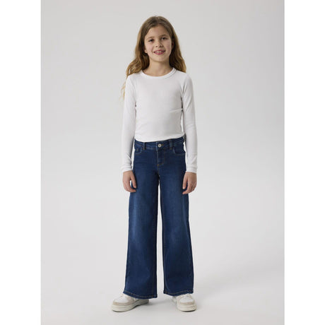 Name It Dark Blue Denim Nkfpolly X-Wide Jeans 3057-Fr Noos