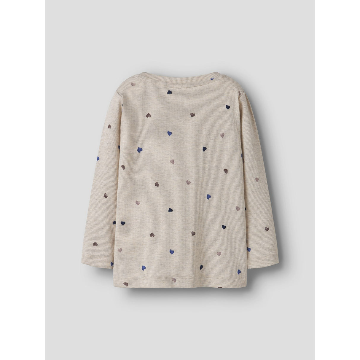 Name It Peyote Melange Hearts Nmfnutti Ls Top Noos