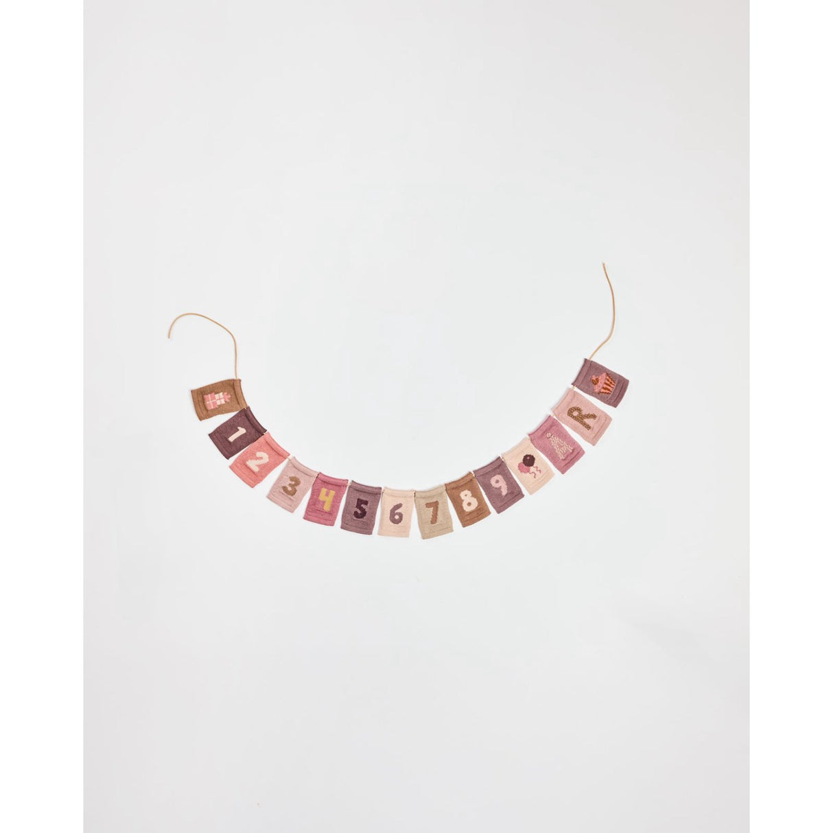 Smallstuff Rose Knitted Flag 3