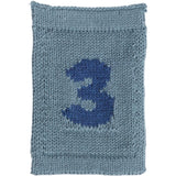Smallstuff Blue Knitted Flag 3