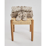 Smallstuff Natur Melange Cardigan With Zipper Bouclé Merino Wool