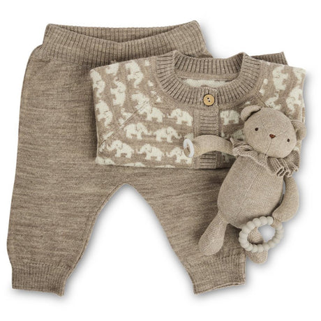 Smallstuff Nature Pants Flat Knit Merino Wool