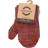 Mikk-Line Apple Butter-Chocolate Chip-Doeskin Magic Gloves 3 Pack With Lurex