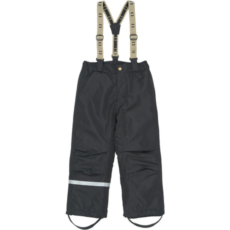 Mikk-Line Black Uni Snow Pant Solid
