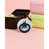 Bibs Baby Blue Pacifier Studio Colour 2-Pack Fusion Latex Petrol Mix