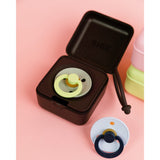 Bibs Plum Pacifier Box