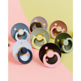 Bibs Sage Pacifier Studio Colour 2-Pack Fusion Latex Hunter Green Mix
