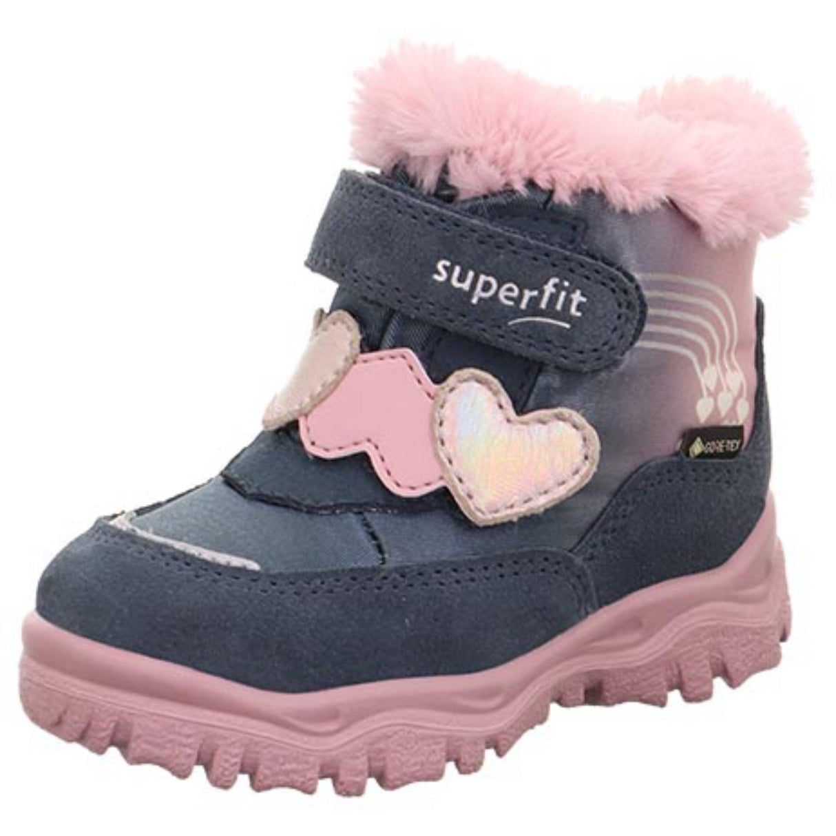 Superfit Blue/Pink Husky+ Boots