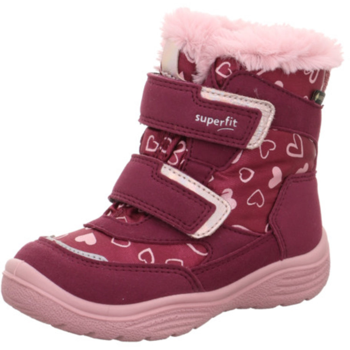 Superfit Red/Pink Crystal Boots