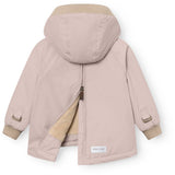 Mini A ture Cloudy Rose Matbabywen Fleece Lined Winter Anorak. GRS
