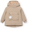 Mini A ture Savannah Tan Matbabywen Fleece Lined Winter Anorak. GRS