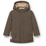 Mini A ture Tarmac Green Matkastorio Fleece Lined Winter Jacket. GRS
