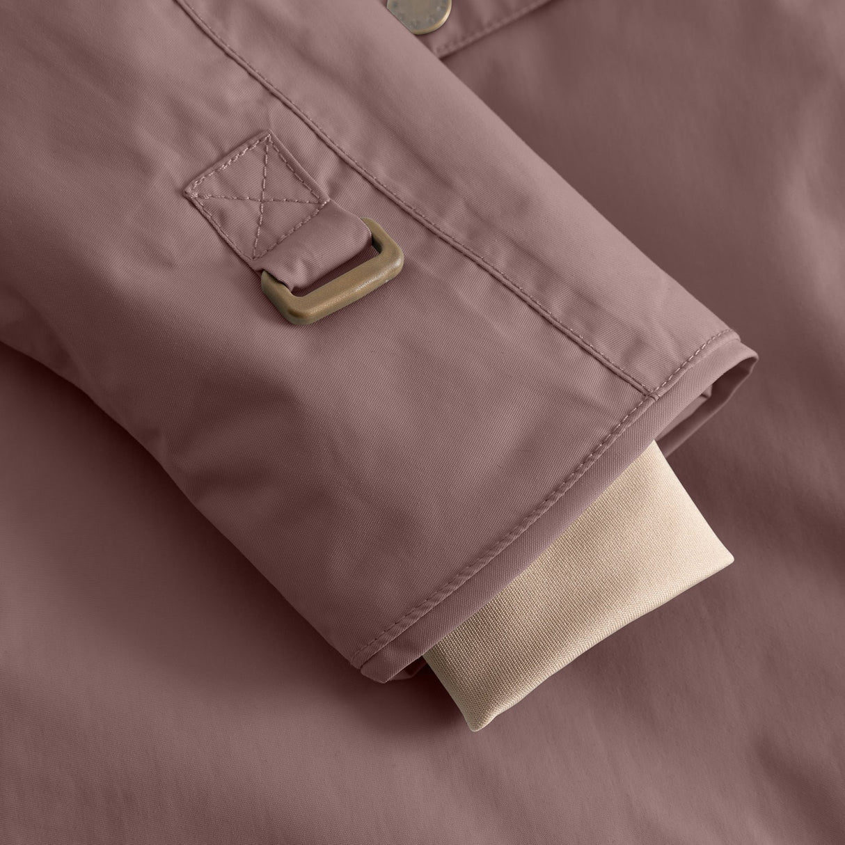 Mini A ture Peppercorn Plum Matwang Fleece Lined Winter Jacket. GRS