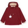 Mini A ture Red Merlot Matwang Fleece Lined Winter Jacket. GRS
